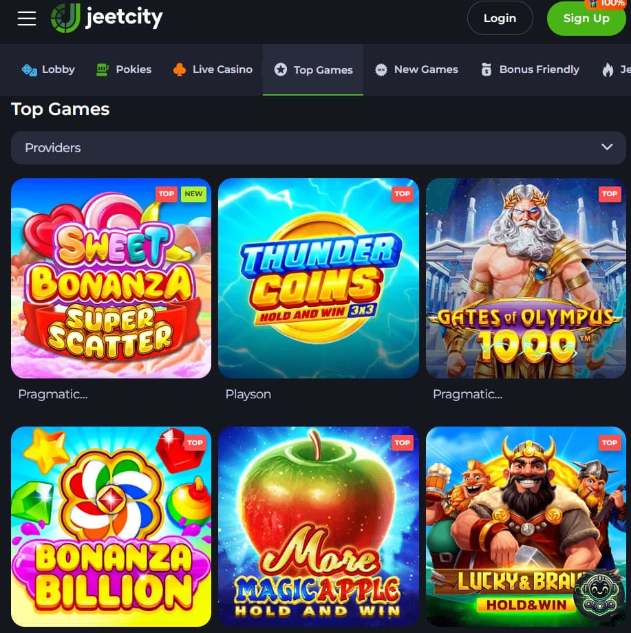 Australian player playing live blackjack on JeetCity Casino mobile app