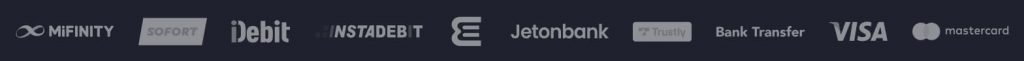 Payment method icons at JeetCity Casino Australia 